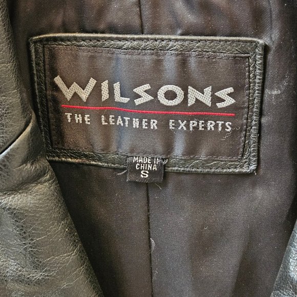 Vintage Wilsons Women's Lightweight Leather Jacket, Black, Sz Small - Picture 3 of 16